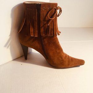 NINE WEST Suede Bootie